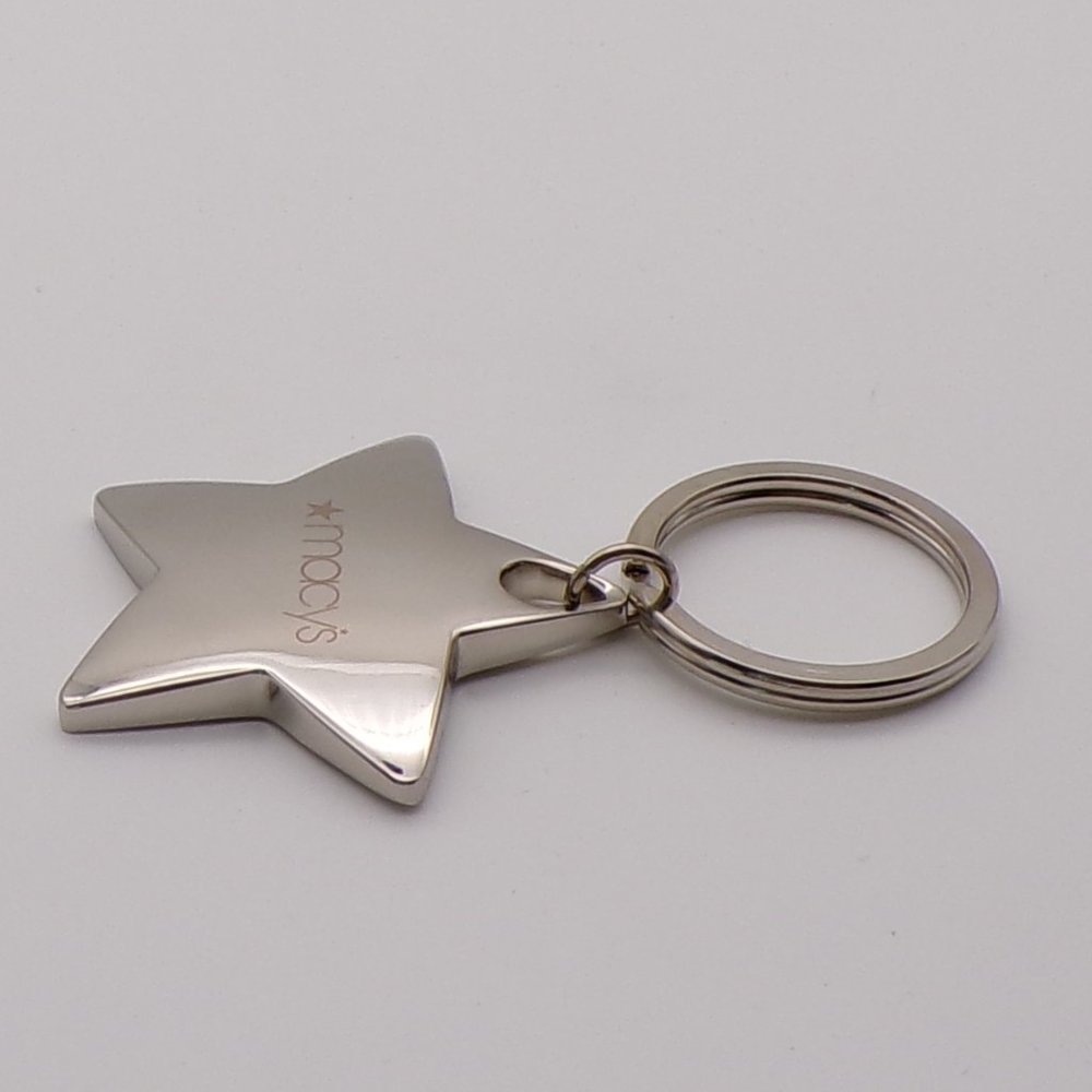 Macy's Silver Star Keychain - Picture 8 of 9